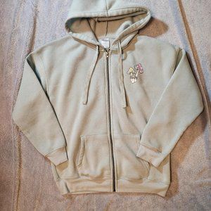 Mushroom zipup hoodie size small by no boundaries!